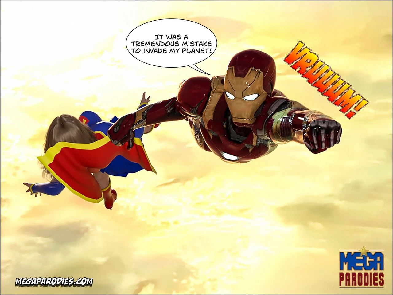 Marvel x DC porn comic picture 41