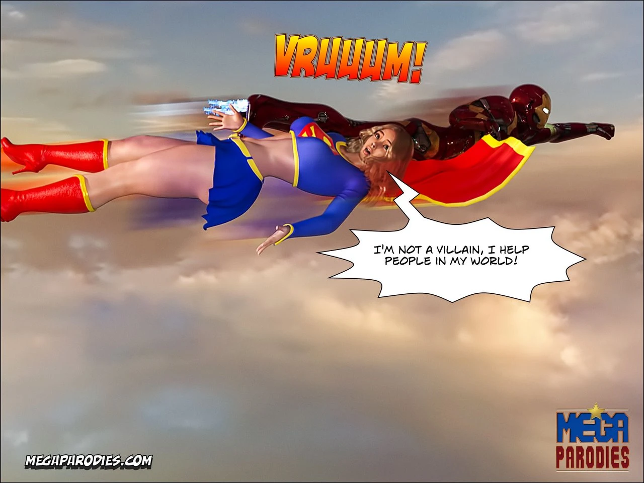 Marvel x DC porn comic picture 42