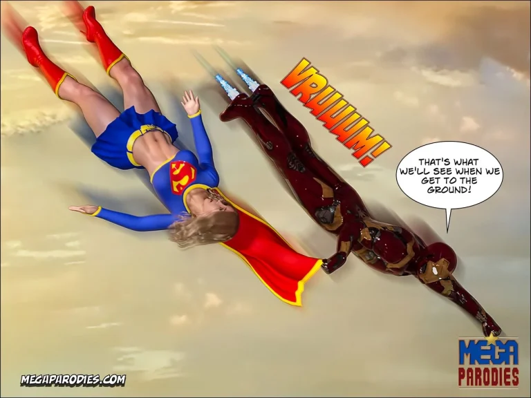 Marvel x DC porn comic picture 43