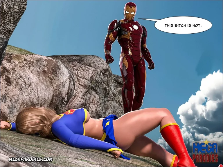 Marvel x DC porn comic picture 46