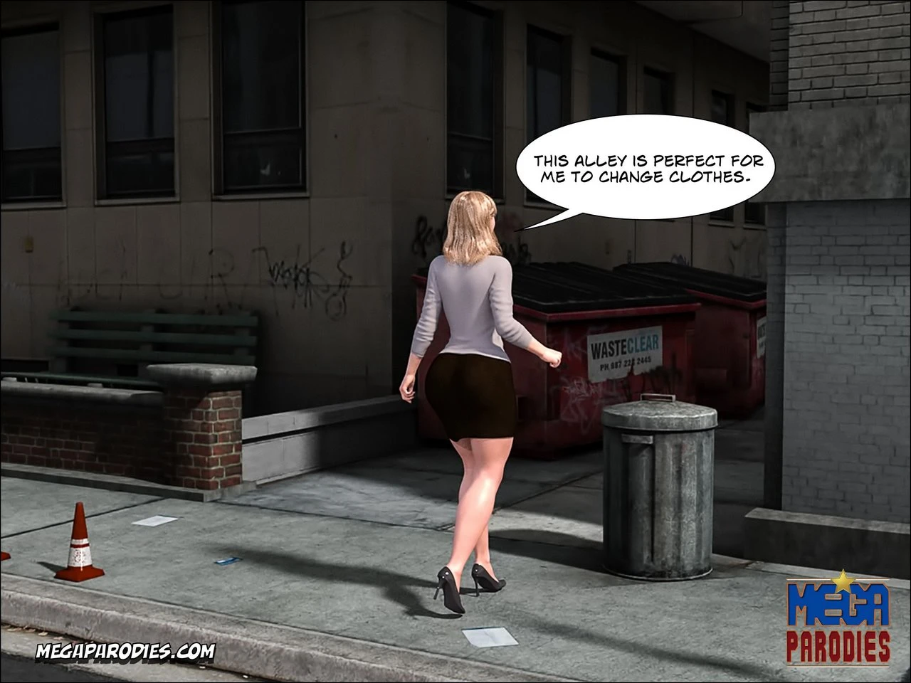 Marvel x DC porn comic picture 6