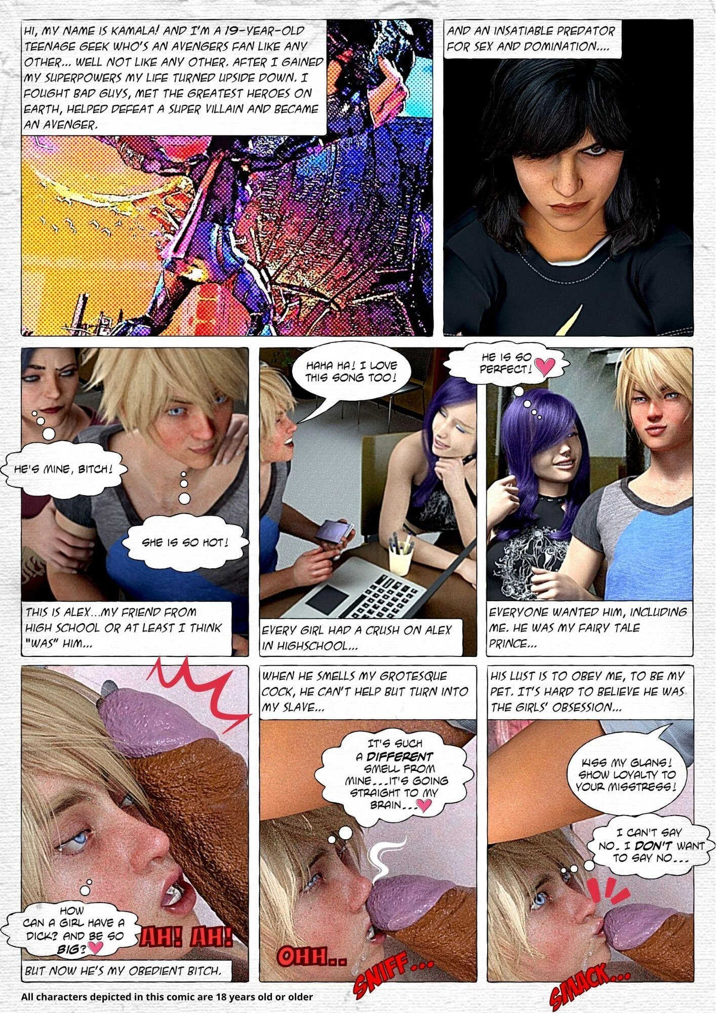 Marvelous Addiction porn comic picture 2