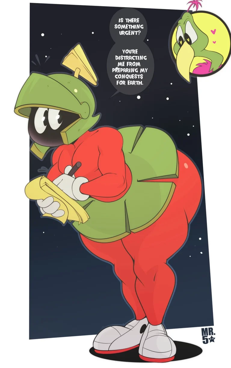 Marvin the martian porn comic picture 2