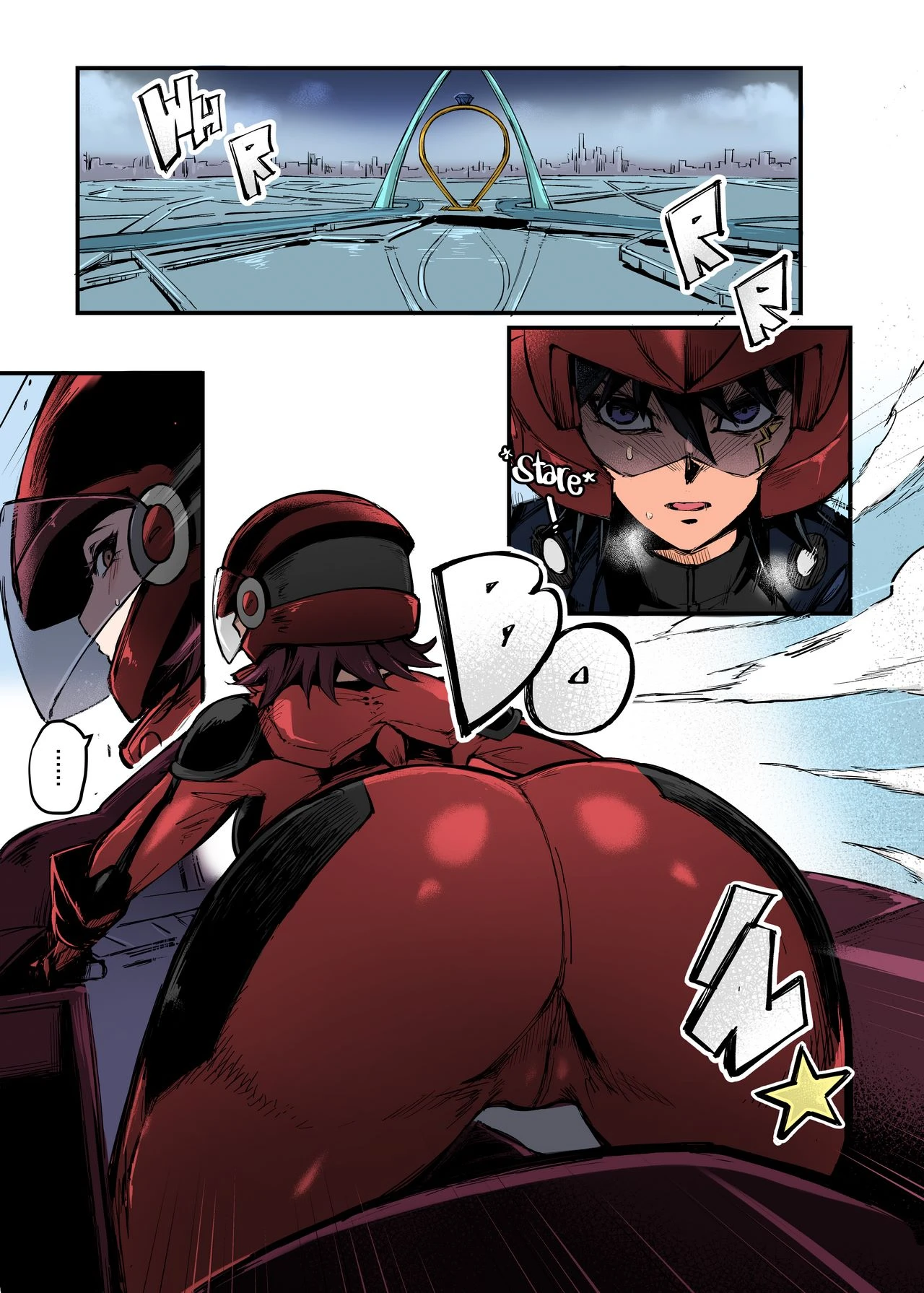 MASK of D. [Colorized] porn comic picture 3