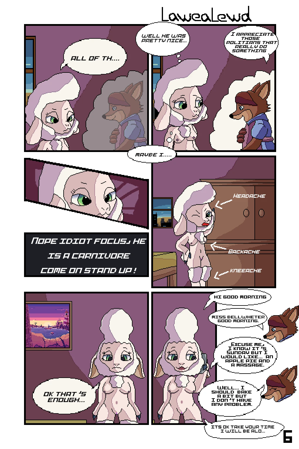 Massage day porn comic picture 6