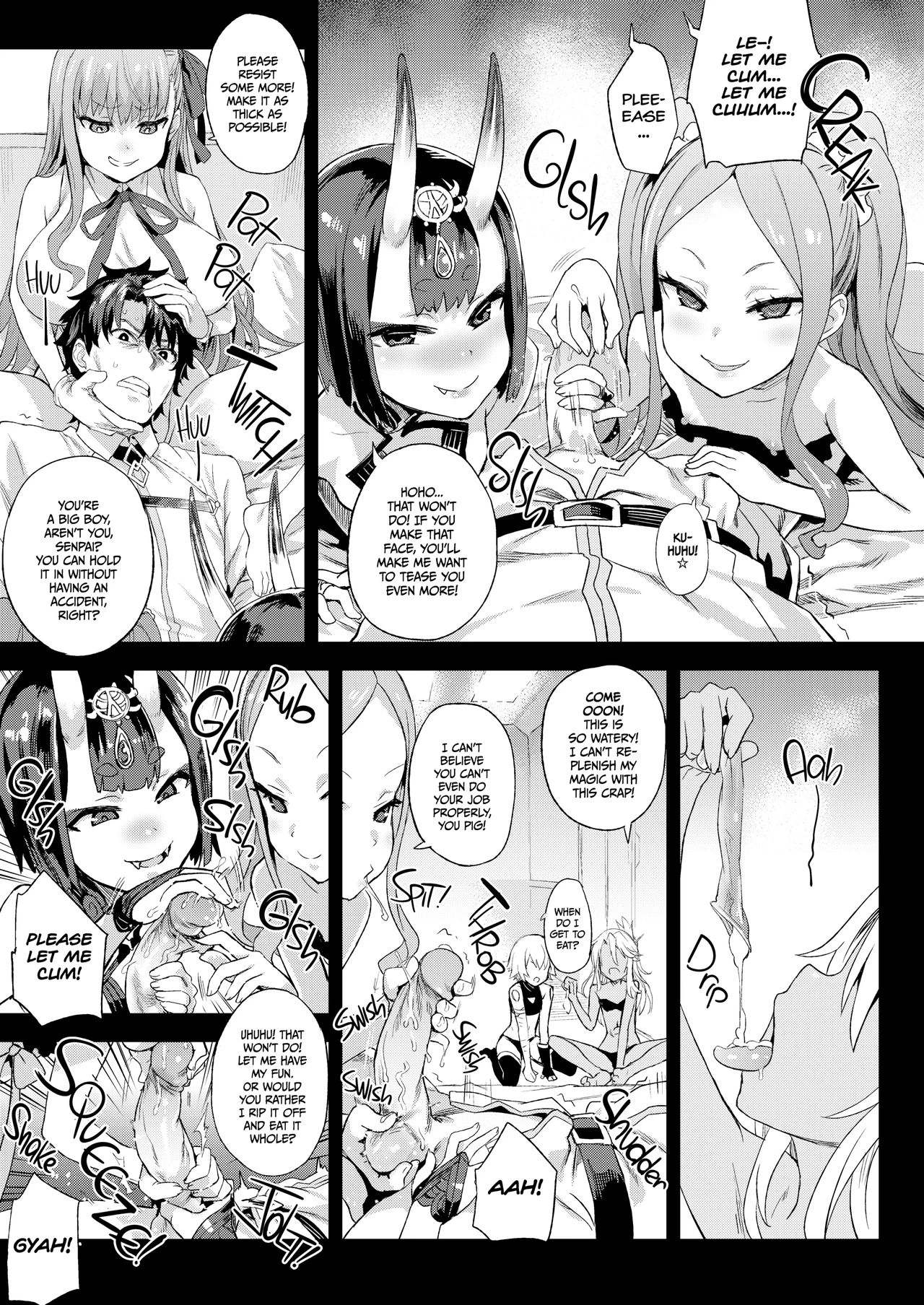 Master VS Short Slutty Servants porn comic picture 2