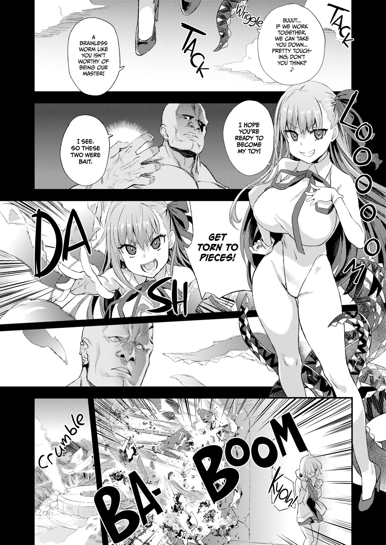 Master VS Short Slutty Servants porn comic picture 23