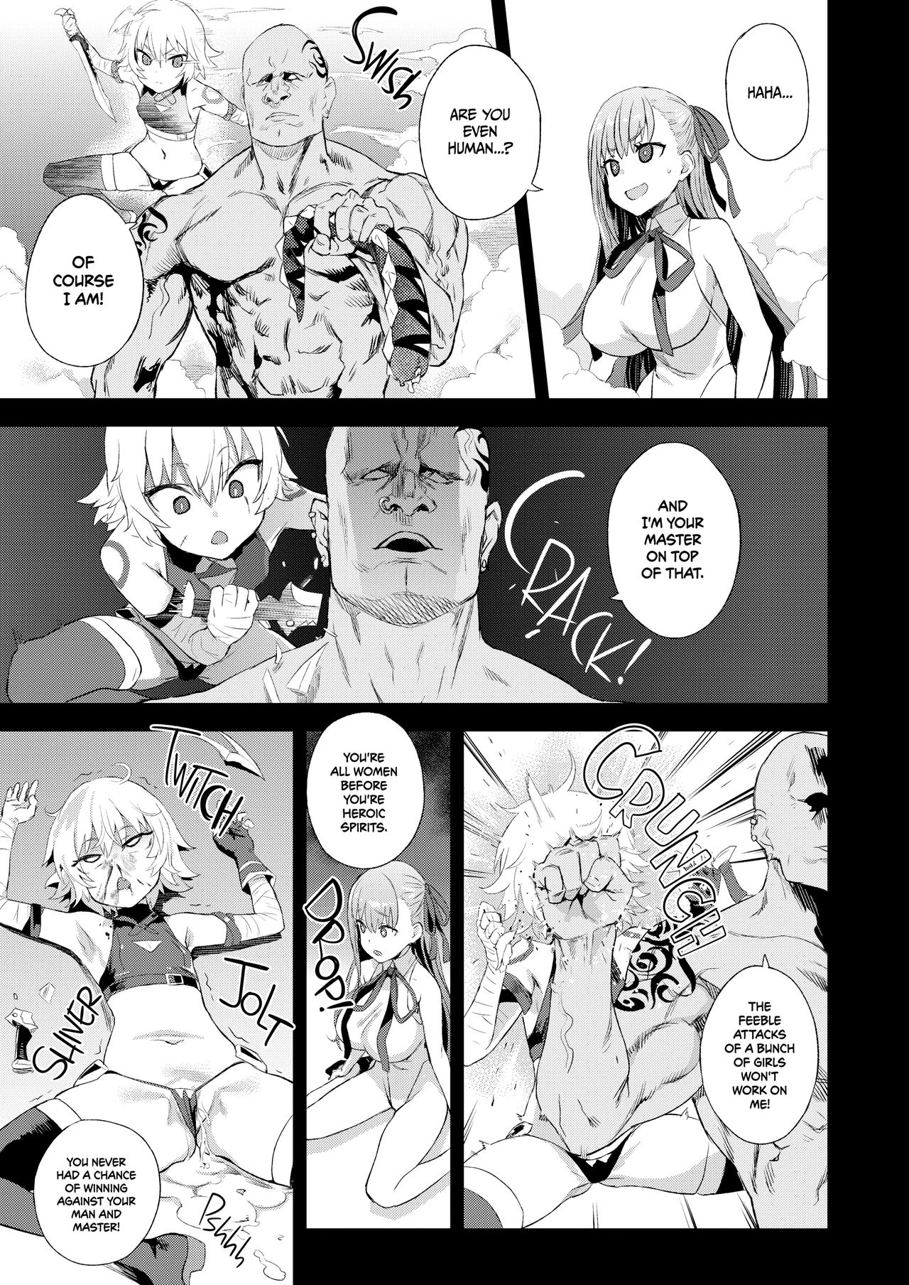 Master VS Short Slutty Servants porn comic picture 24