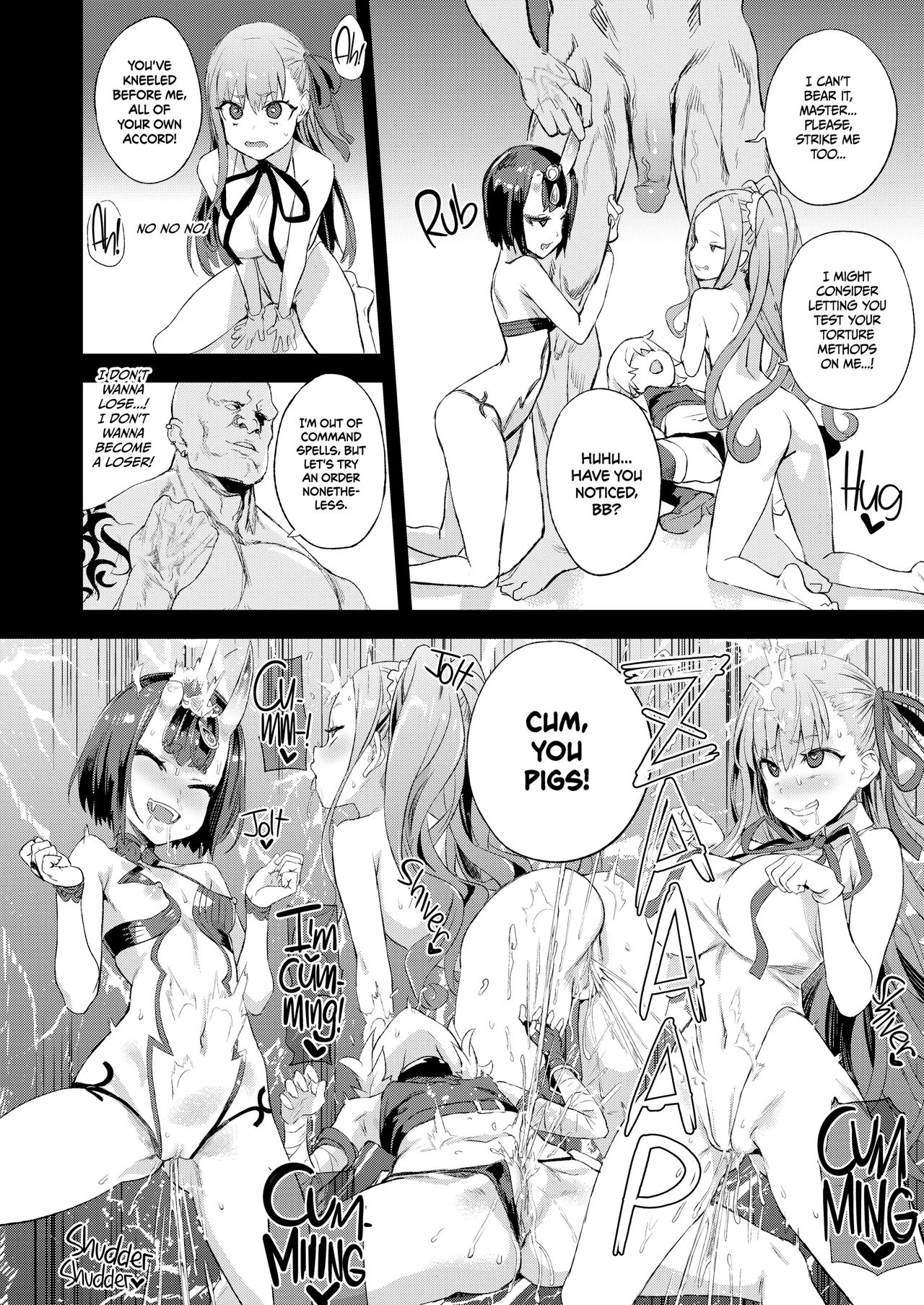 Master VS Short Slutty Servants porn comic picture 25