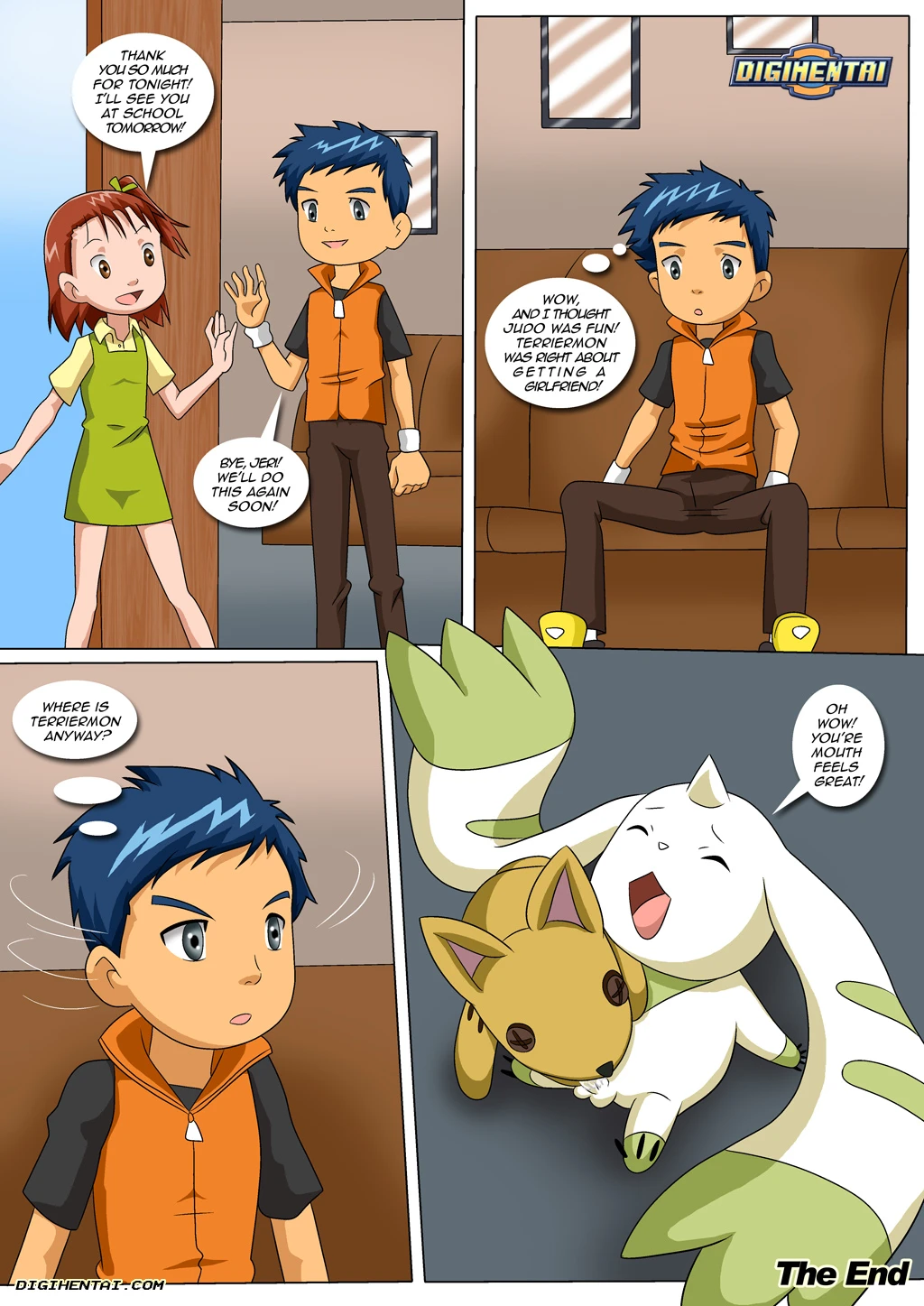 Matchmaker Terriermon porn comic picture 17