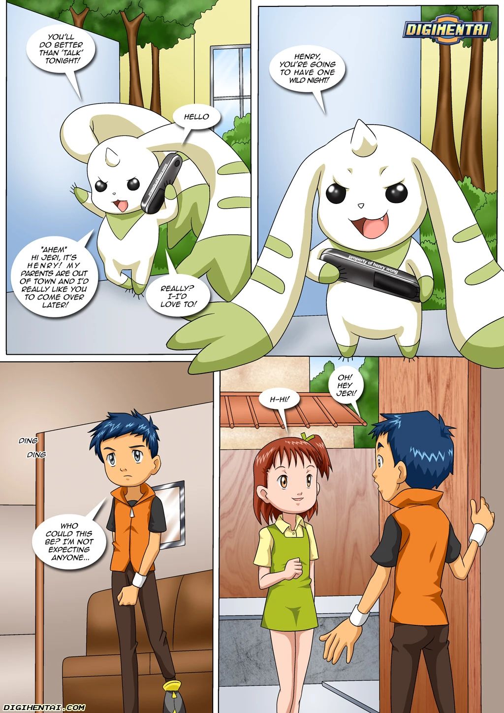 Matchmaker Terriermon porn comic picture 4