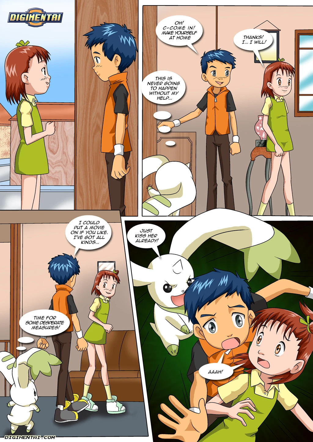 Matchmaker Terriermon porn comic picture 5