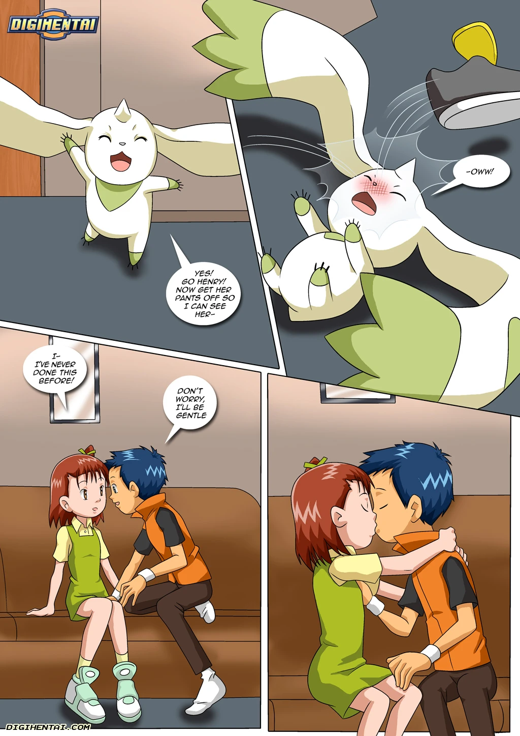 Matchmaker Terriermon porn comic picture 7