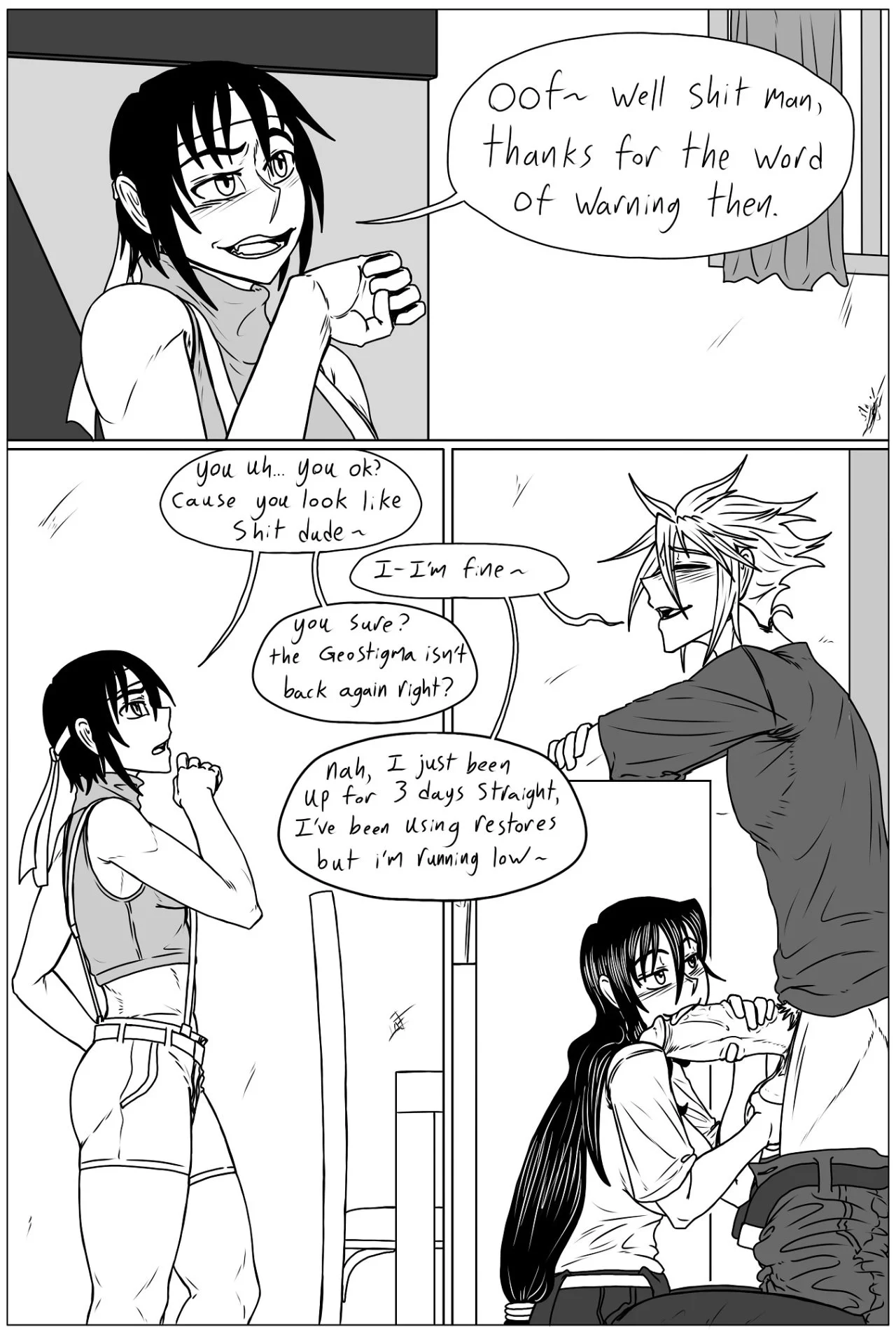 Materia Girl porn comic picture 17