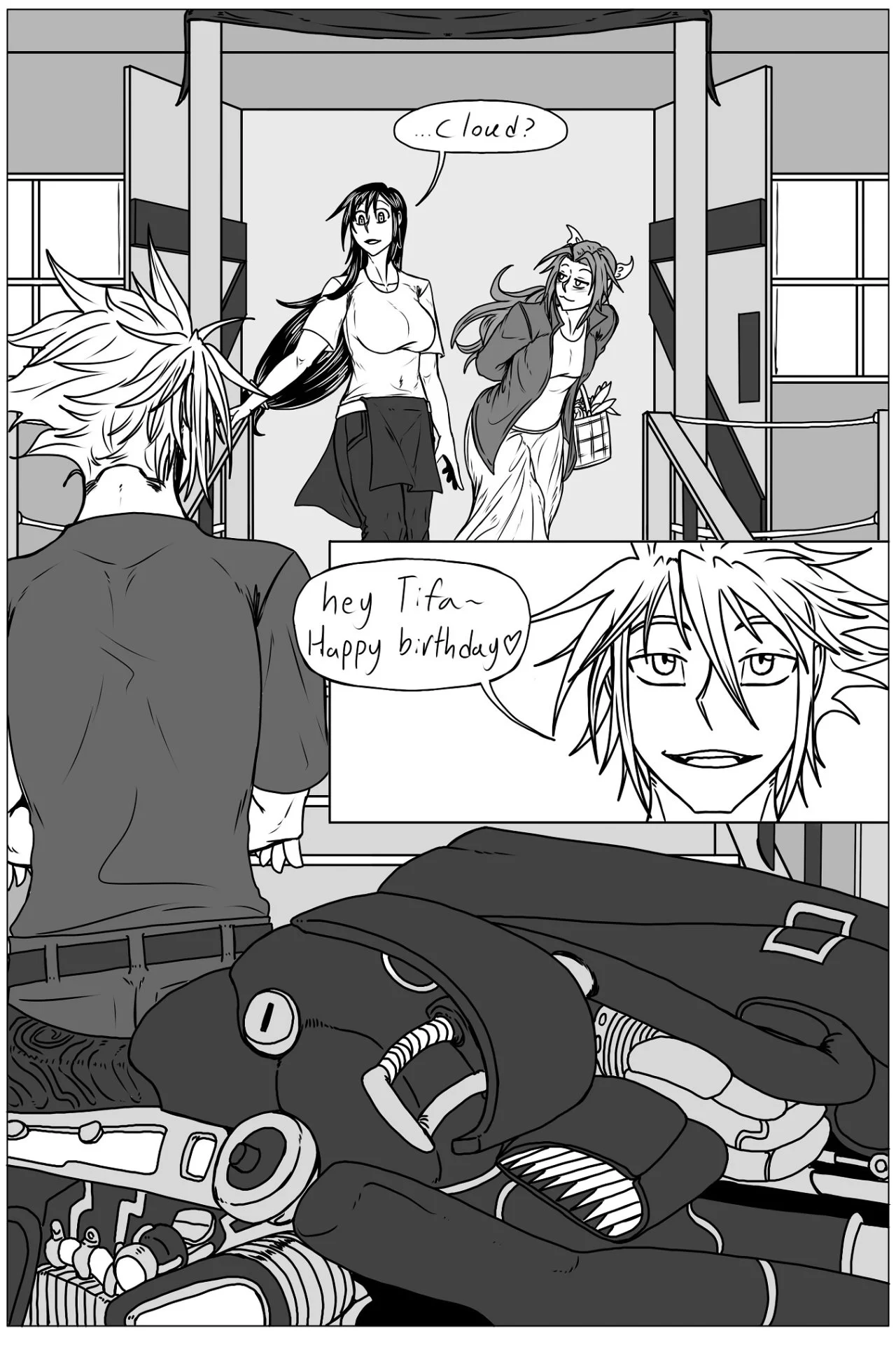 Materia Girl porn comic picture 8