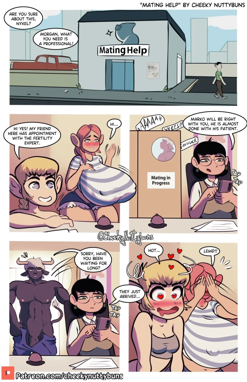 Mating Help porn comic picture 1