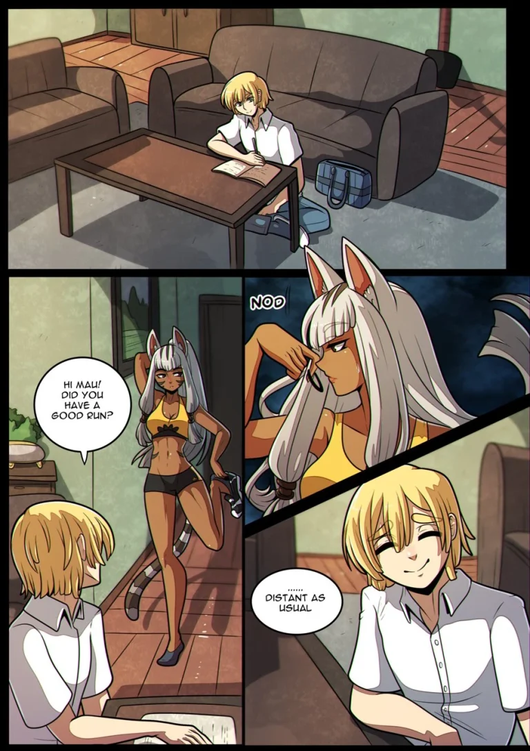 Mau is Restless porn comic picture 3