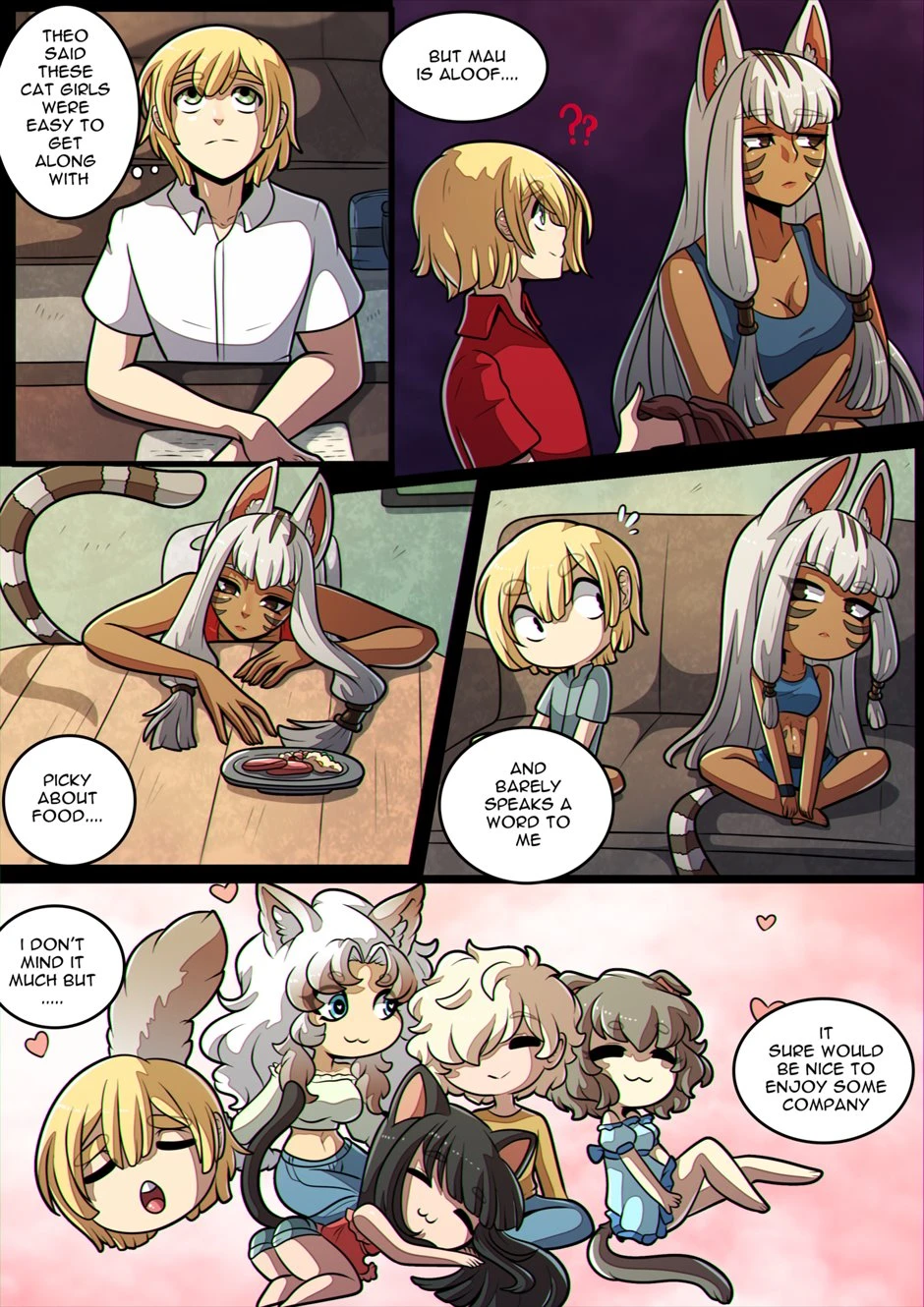 Mau is Restless porn comic picture 4