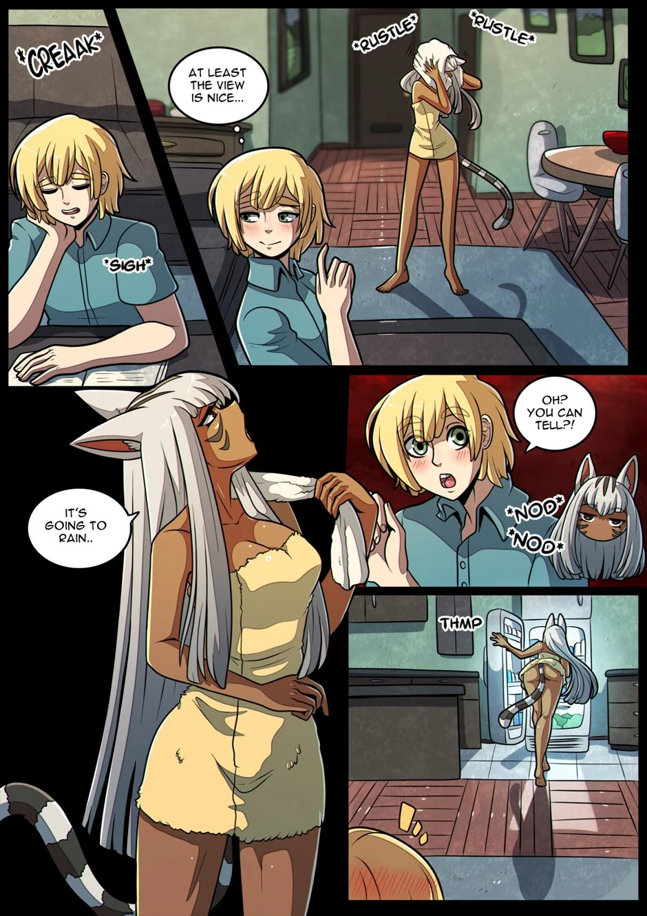 Mau is Restless porn comic picture 5