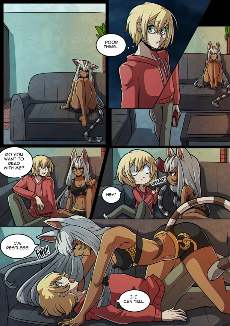 Mau is Restless porn comic picture 8