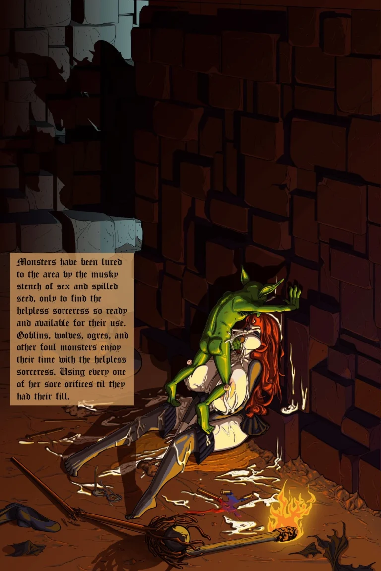 Mauled by the Minotaur porn comic picture 8