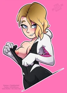 May Collage: Spider-Gwen porn comic picture 1