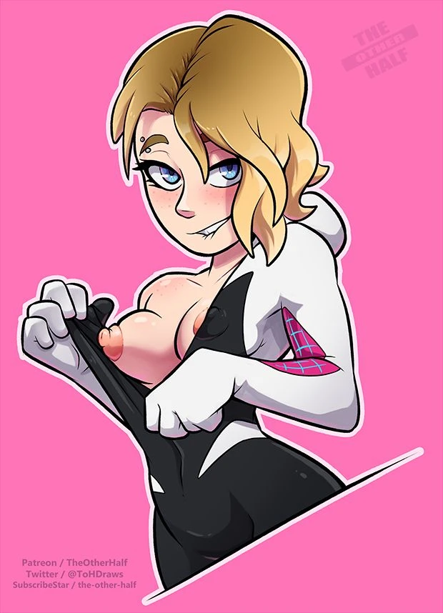 May Collage: Spider-Gwen porn comic picture 1