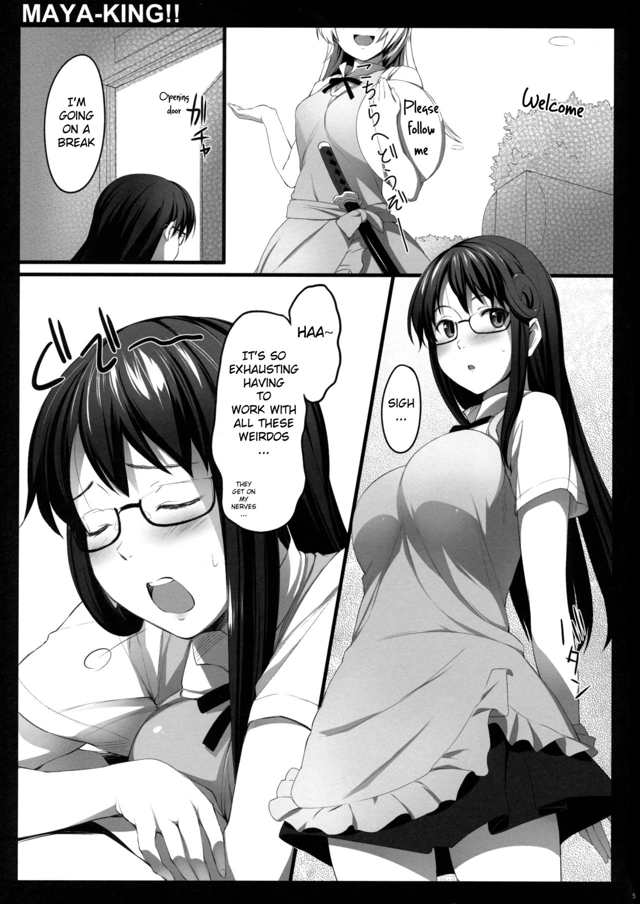 MAYA-KING!! porn comic picture 4