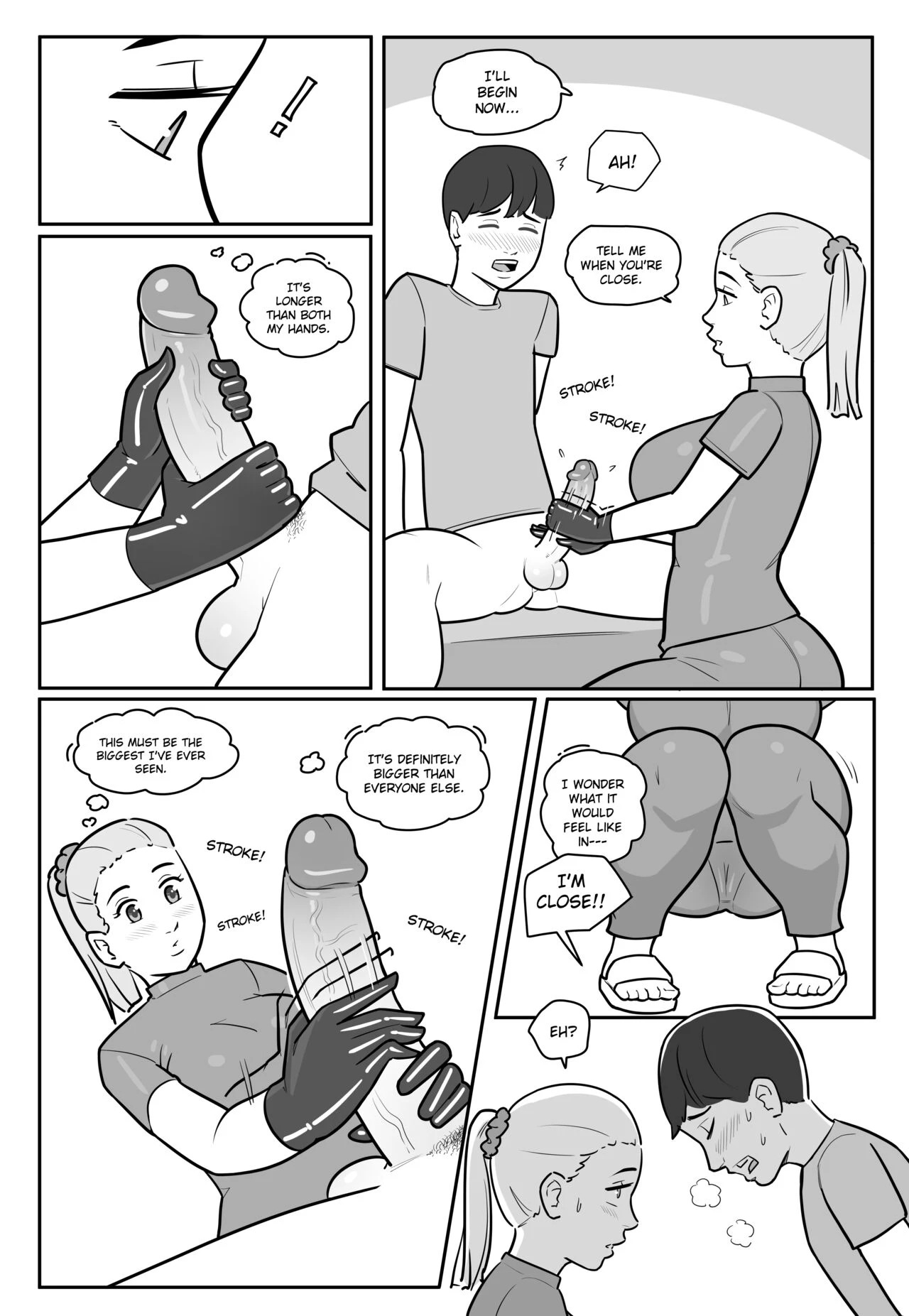 Maya's Virgin Training! porn comic picture 13