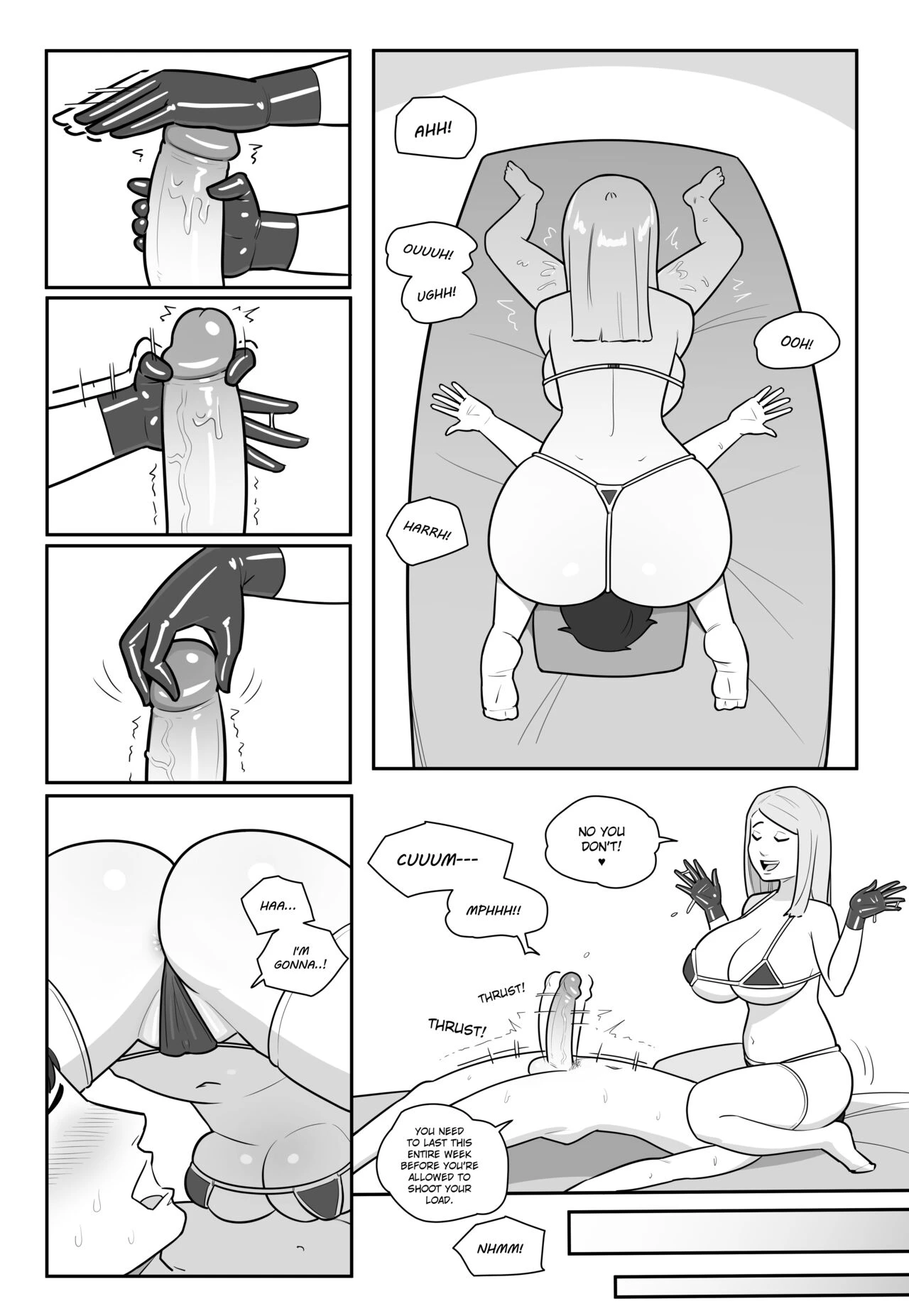 Maya's Virgin Training! porn comic picture 22