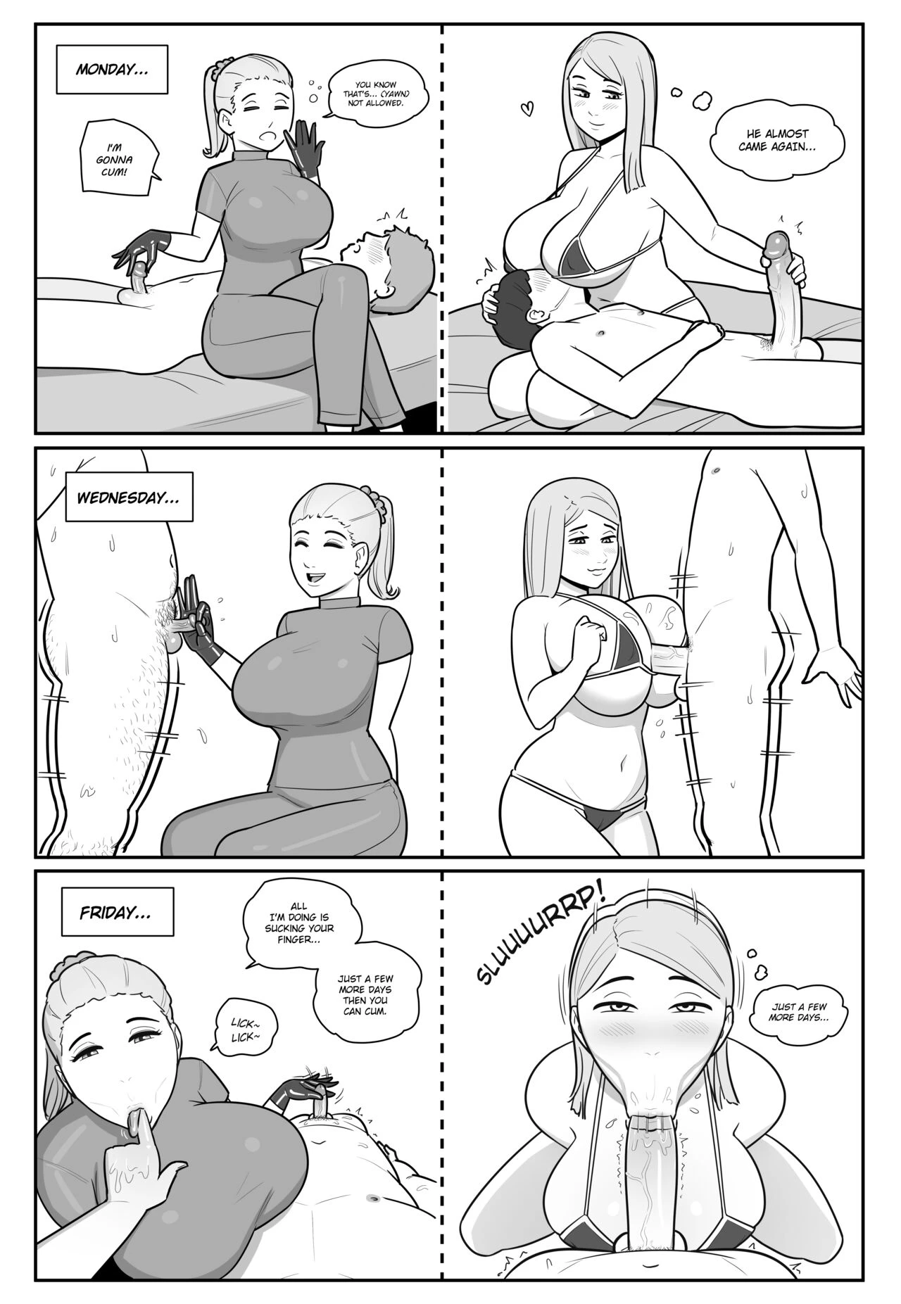 Maya's Virgin Training! porn comic picture 23