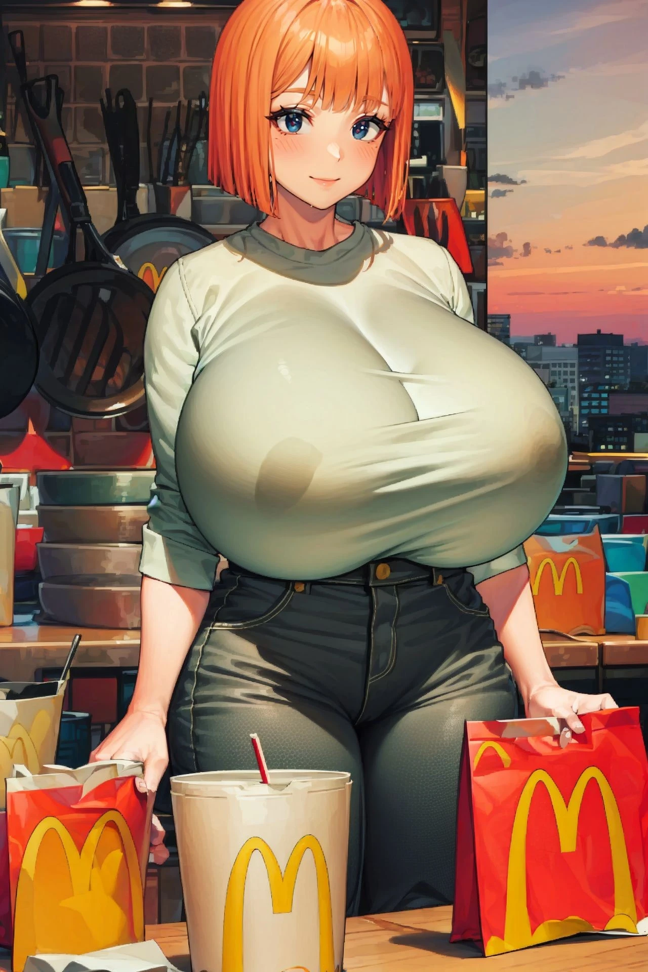 Mcdonalds Family porn comic picture 180