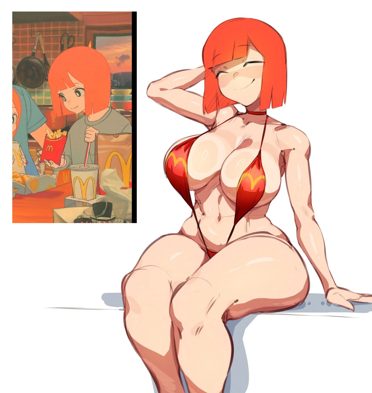 Mcdonalds Family porn comic picture 2