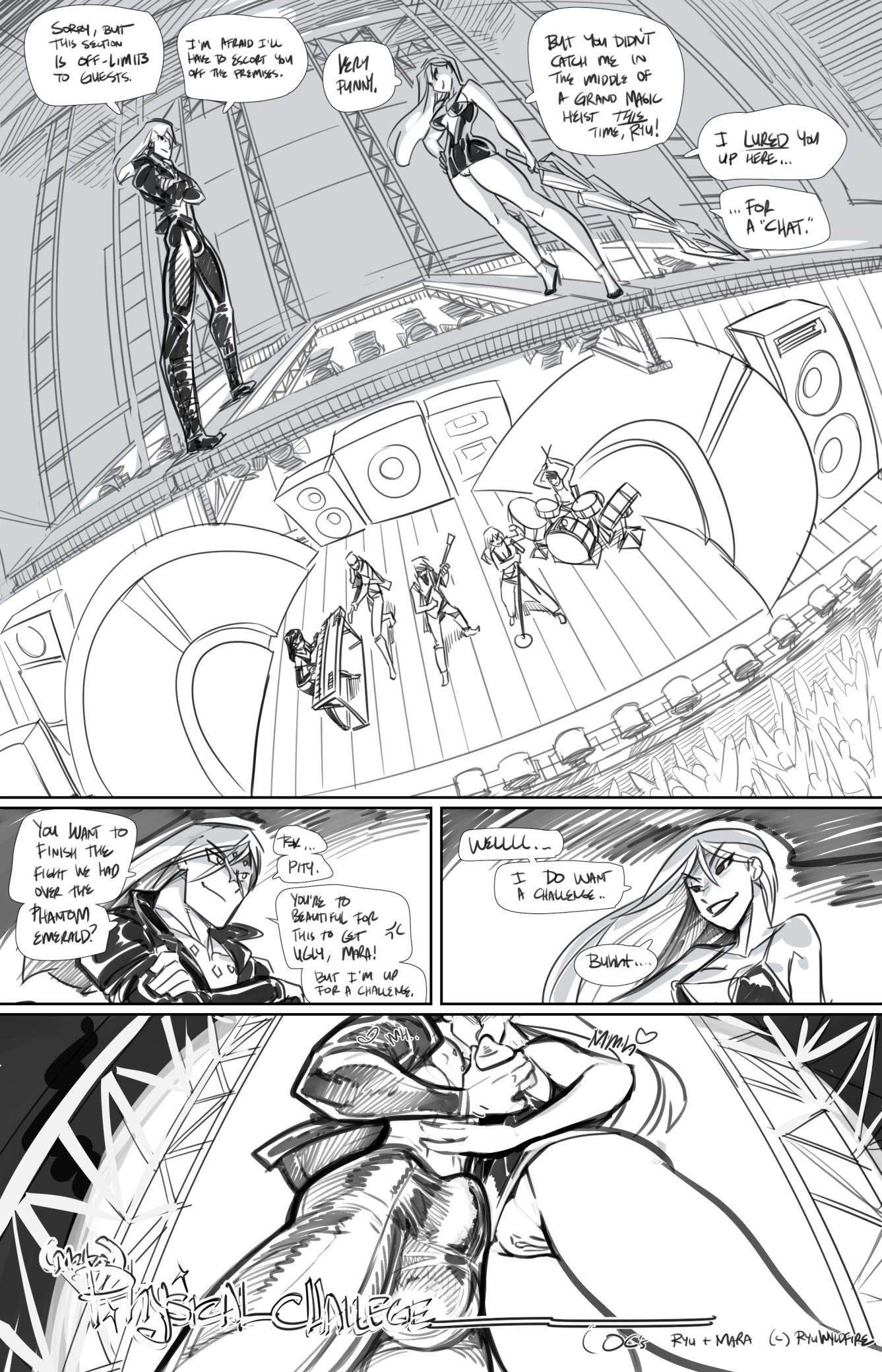 MeatPhysicalChallenge porn comic picture 1