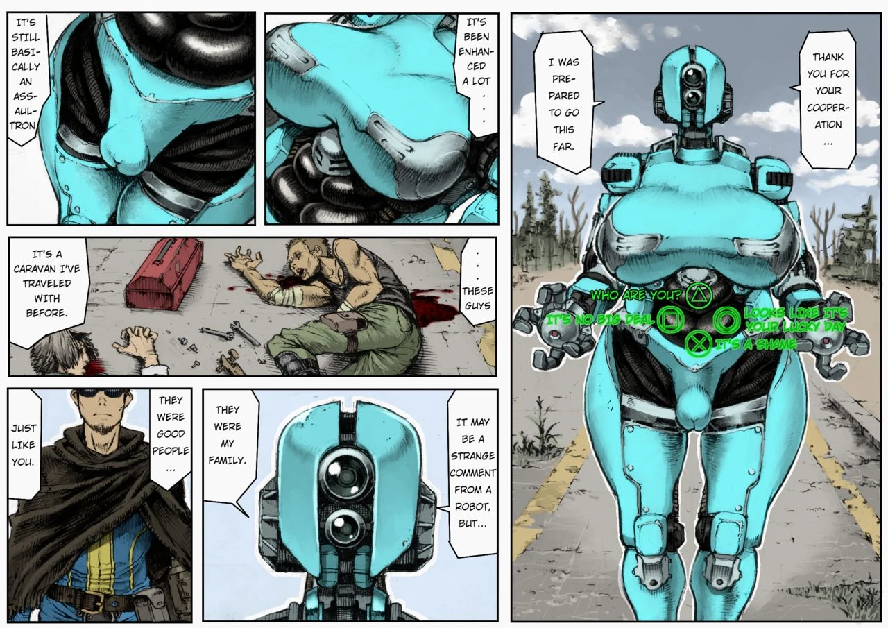 MECHANICAL TEMPTS (colored/uncensored) porn comic picture 4