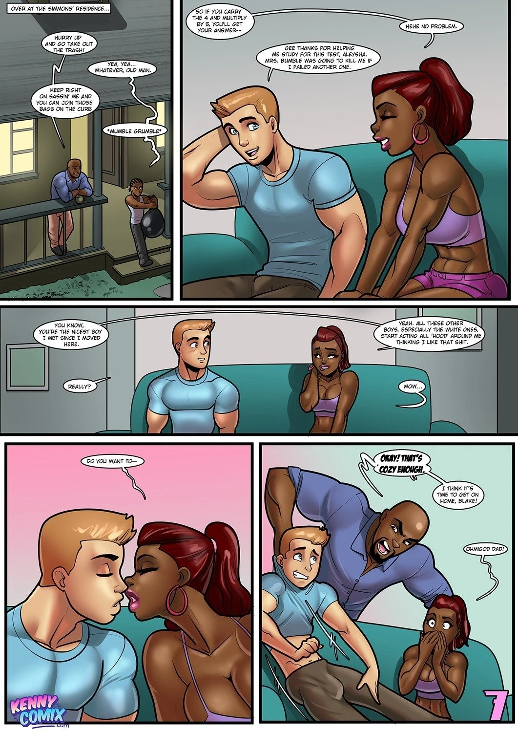 Meet the Neighbors 2: The Dinner porn comic picture 8