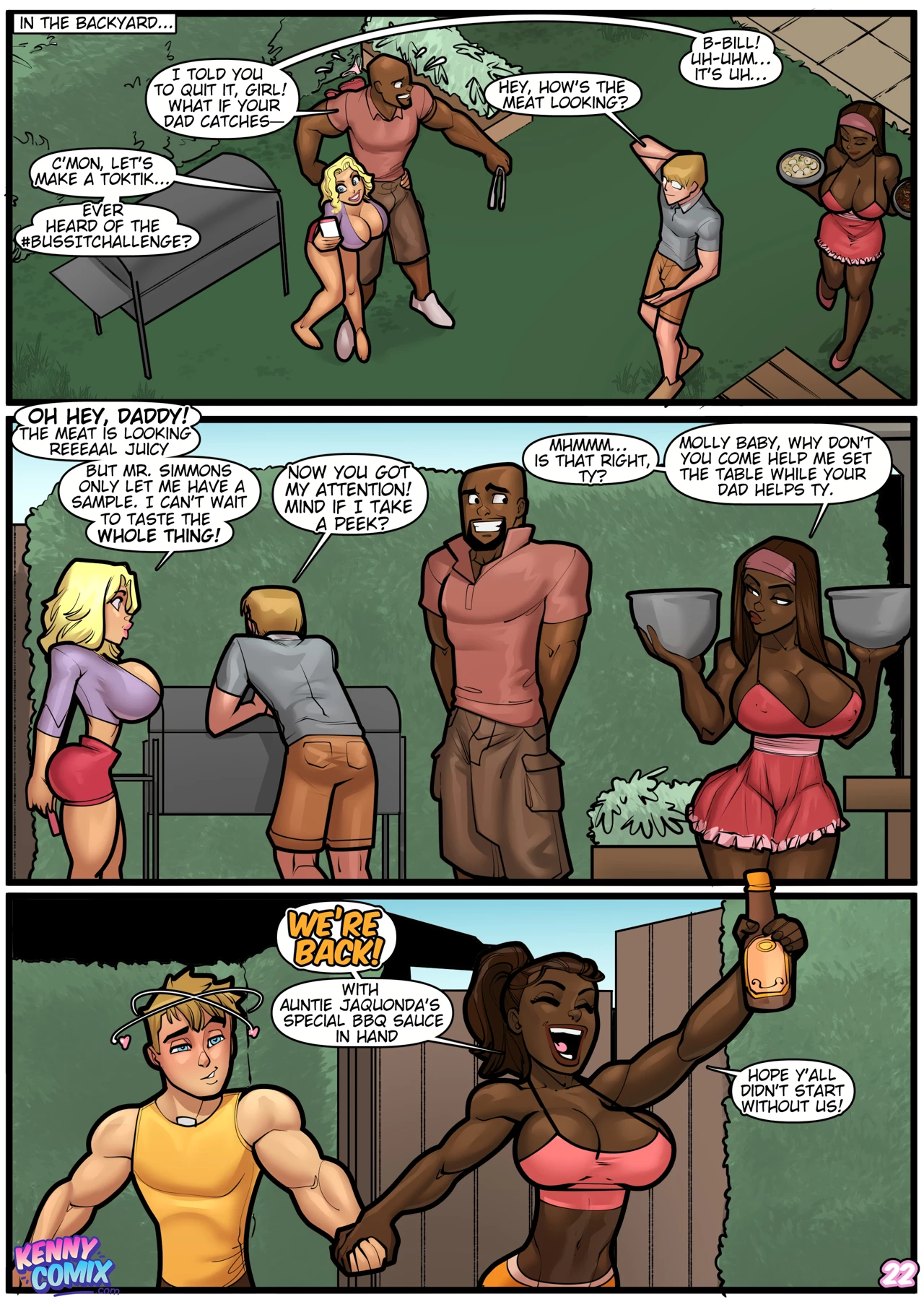 Meet the Neighbors 3: The Cookout porn comic picture 23