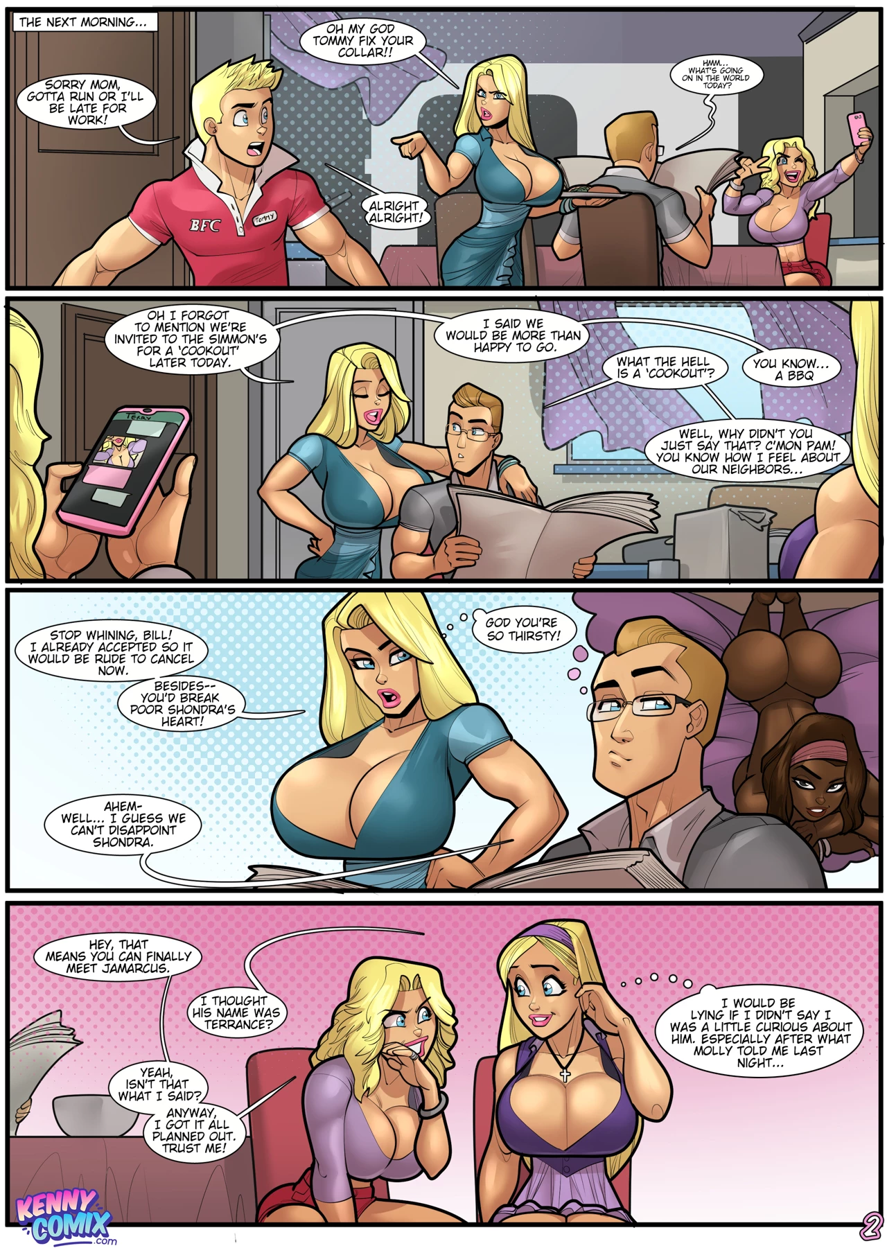 Meet the Neighbors 3: The Cookout porn comic picture 3
