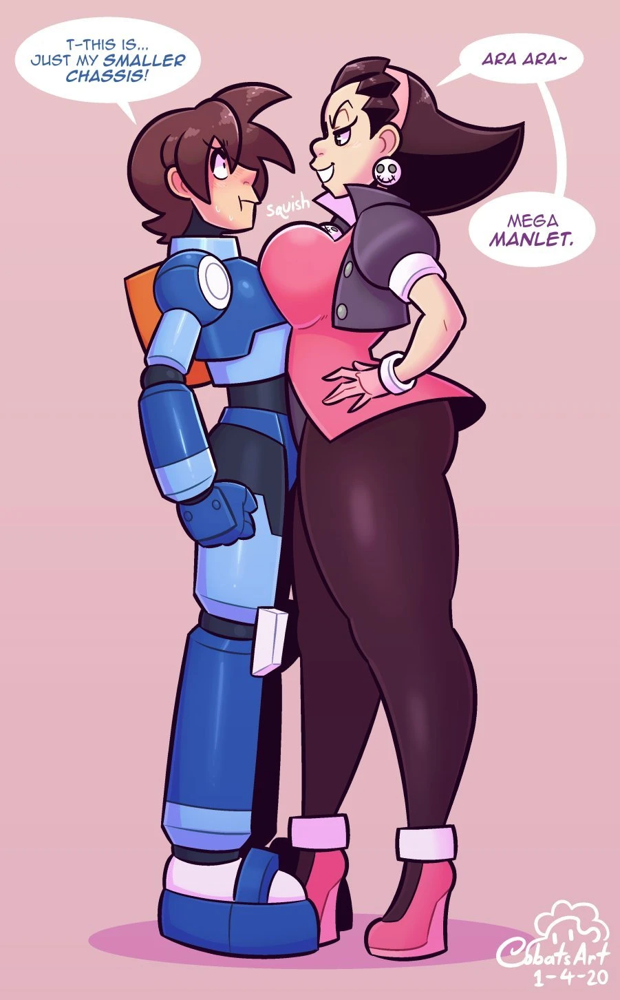 MegaMan and Tron Bonne (Fixed and Updated) porn comic picture 3
