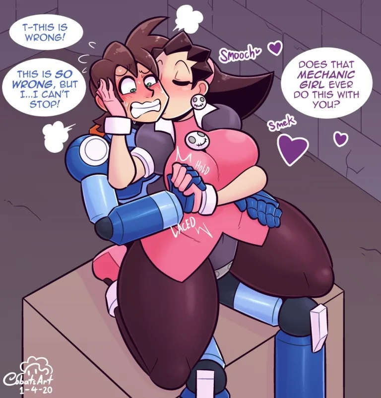 MegaMan and Tron Bonne (Fixed and Updated) porn comic picture 7