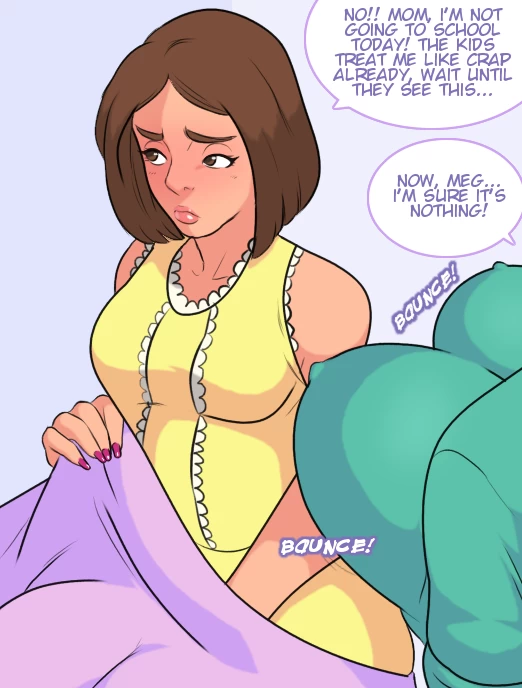 Meg's Big Dick porn comic picture 1