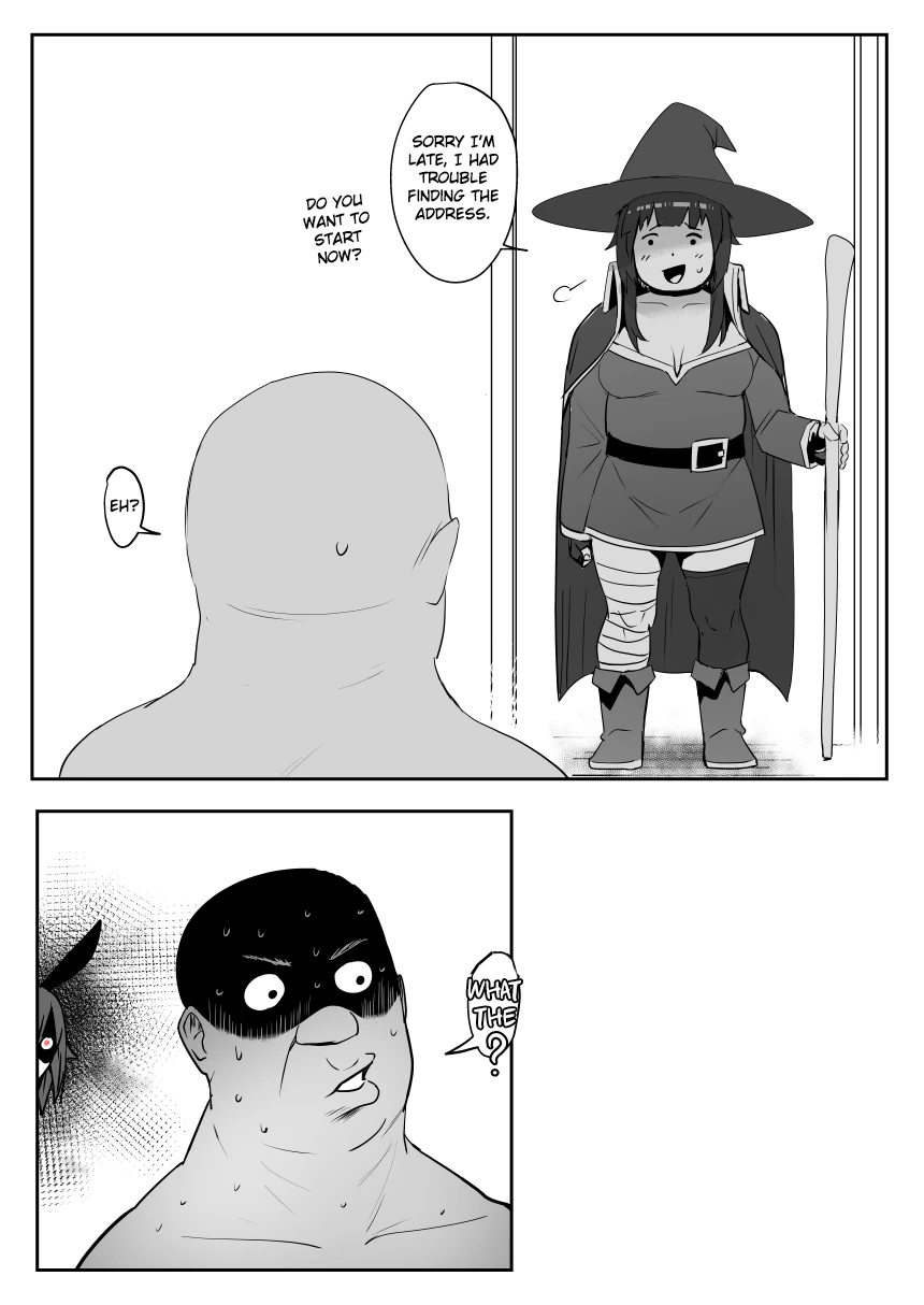 Megumin 2 porn comic picture 17