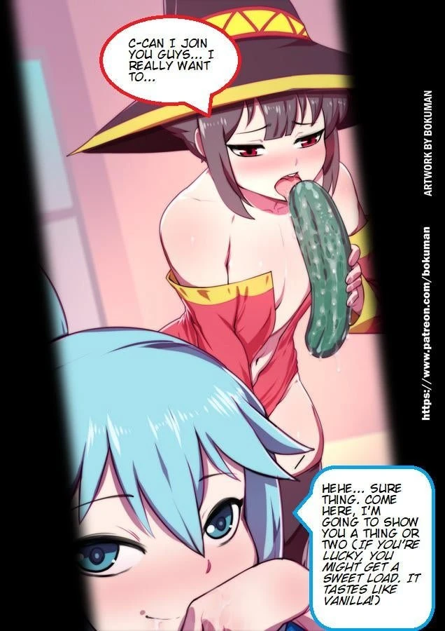 Megumin Vouyerism porn comic picture 10