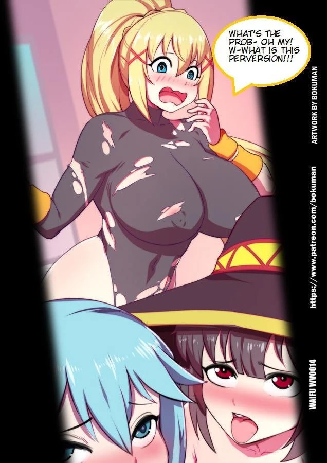 Megumin Vouyerism porn comic picture 11