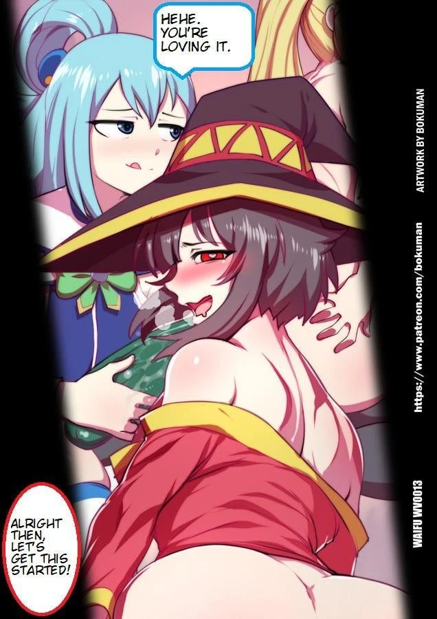 Megumin Vouyerism porn comic picture 17