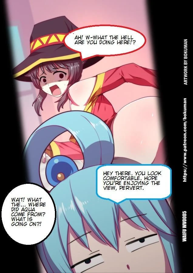 Megumin Vouyerism porn comic picture 6