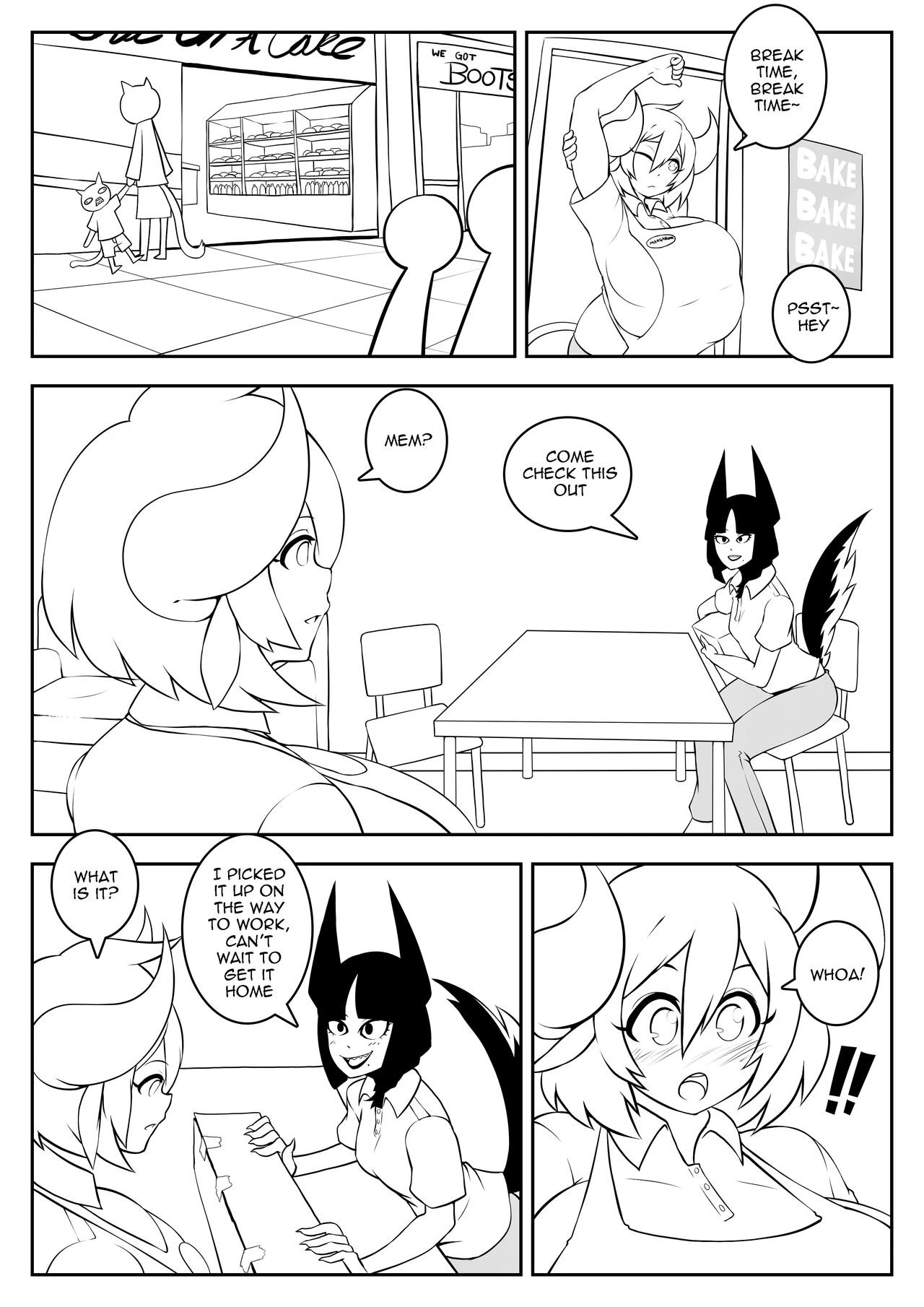 Memphis' Package porn comic picture 2