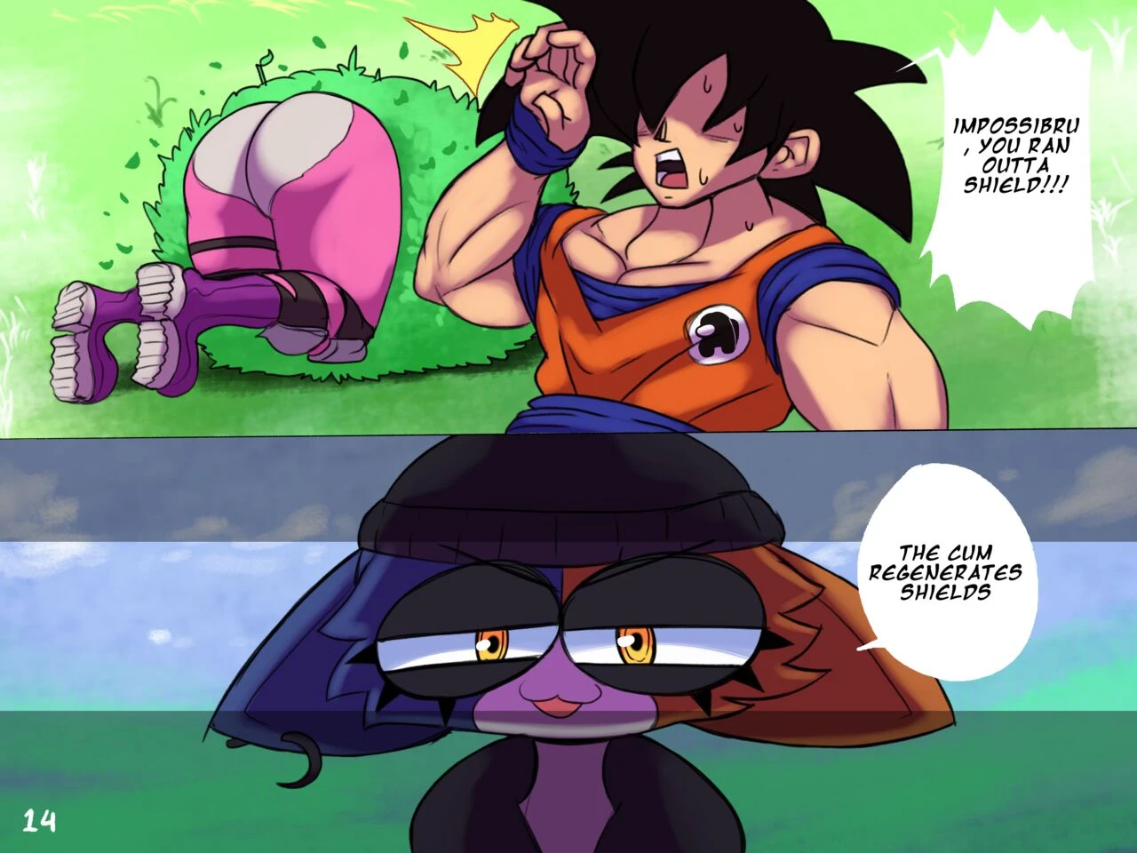 Meowskull vs the Tryhards porn comic picture 15