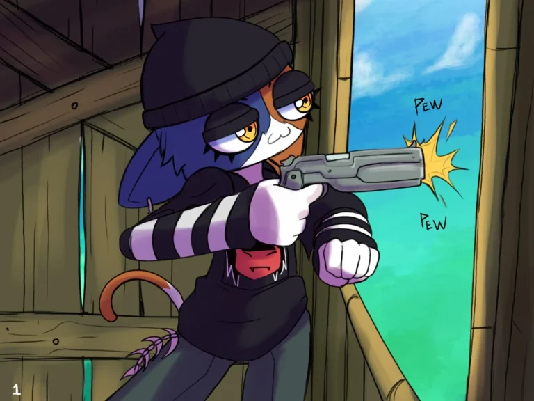 Meowskull vs the Tryhards porn comic picture 2