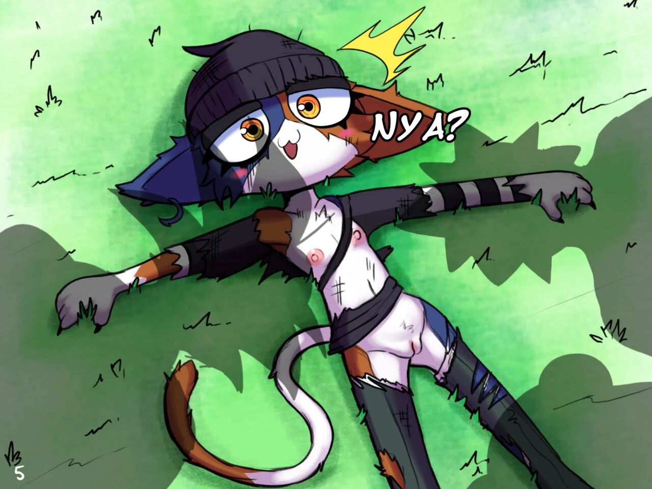 Meowskull vs the Tryhards porn comic picture 6